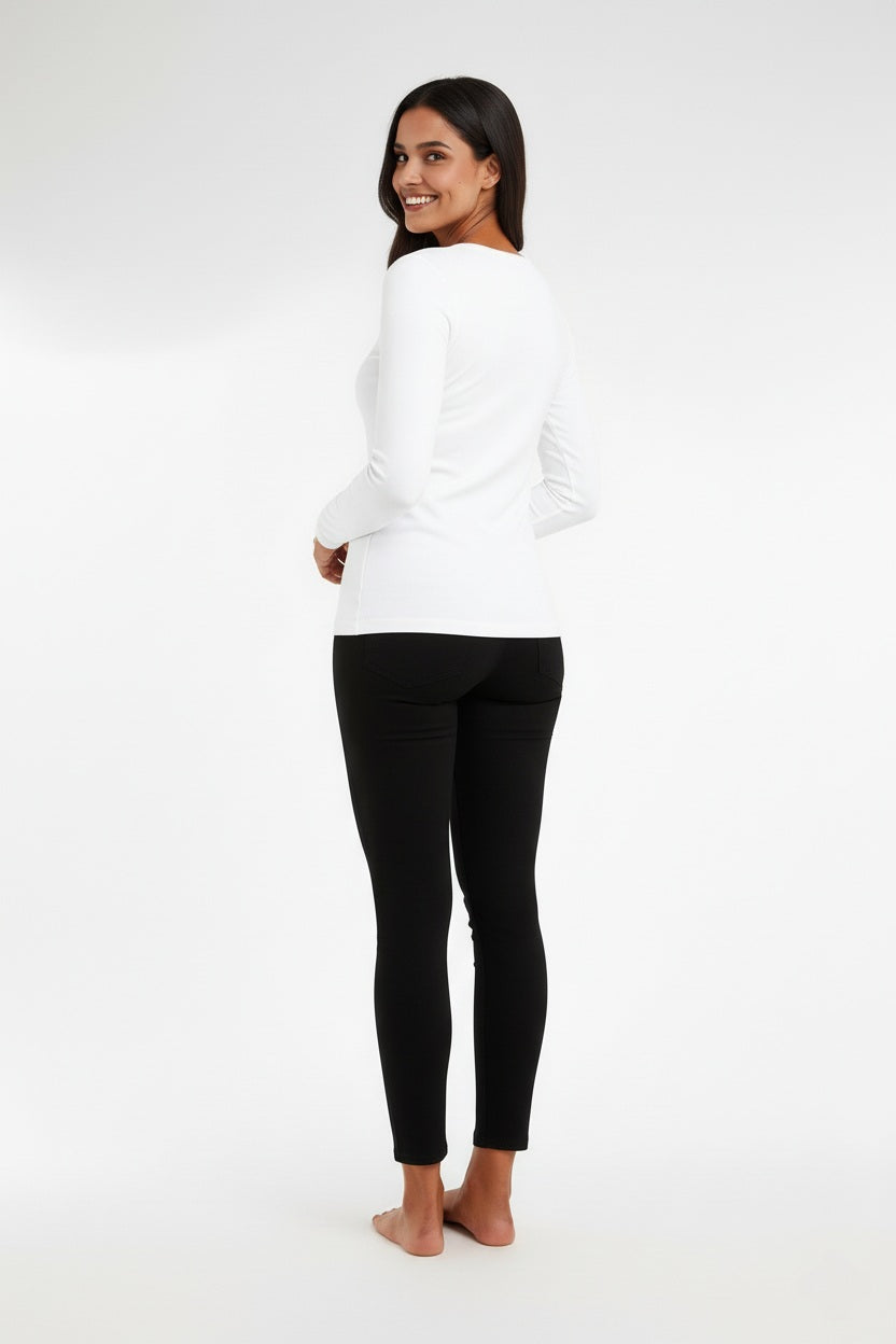 White Women's Long Sleeve T-shirt