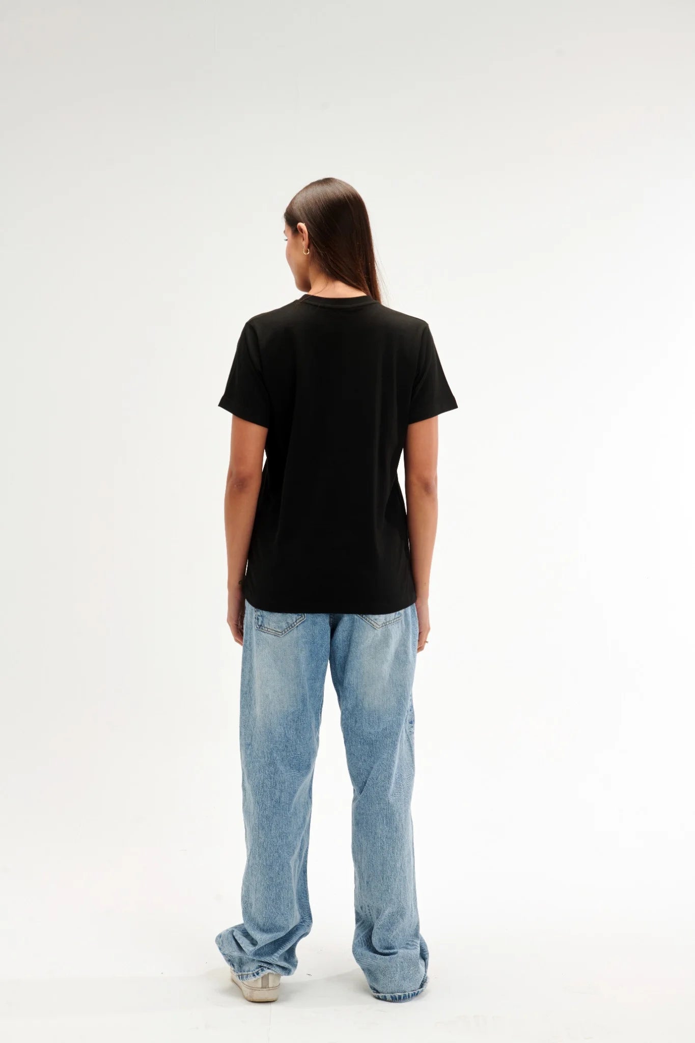 Regular Fit Black Female T-Shirt