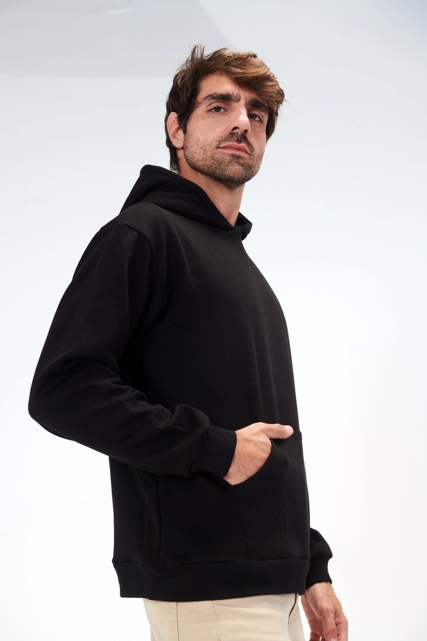 Carbon Black Hoodie - Men - Essentials Egypt