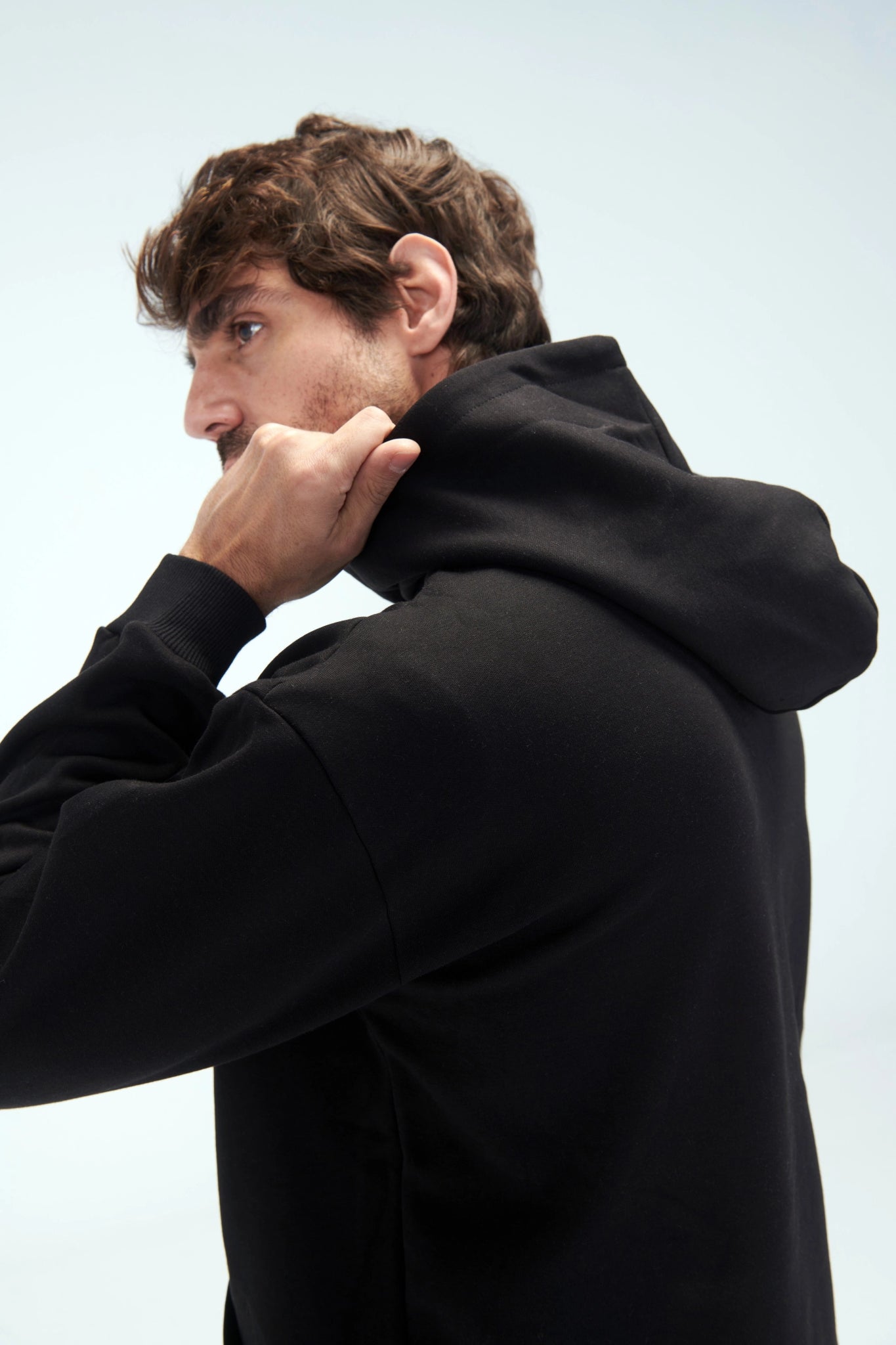 Carbon Black Hoodie - Men - Essentials Egypt