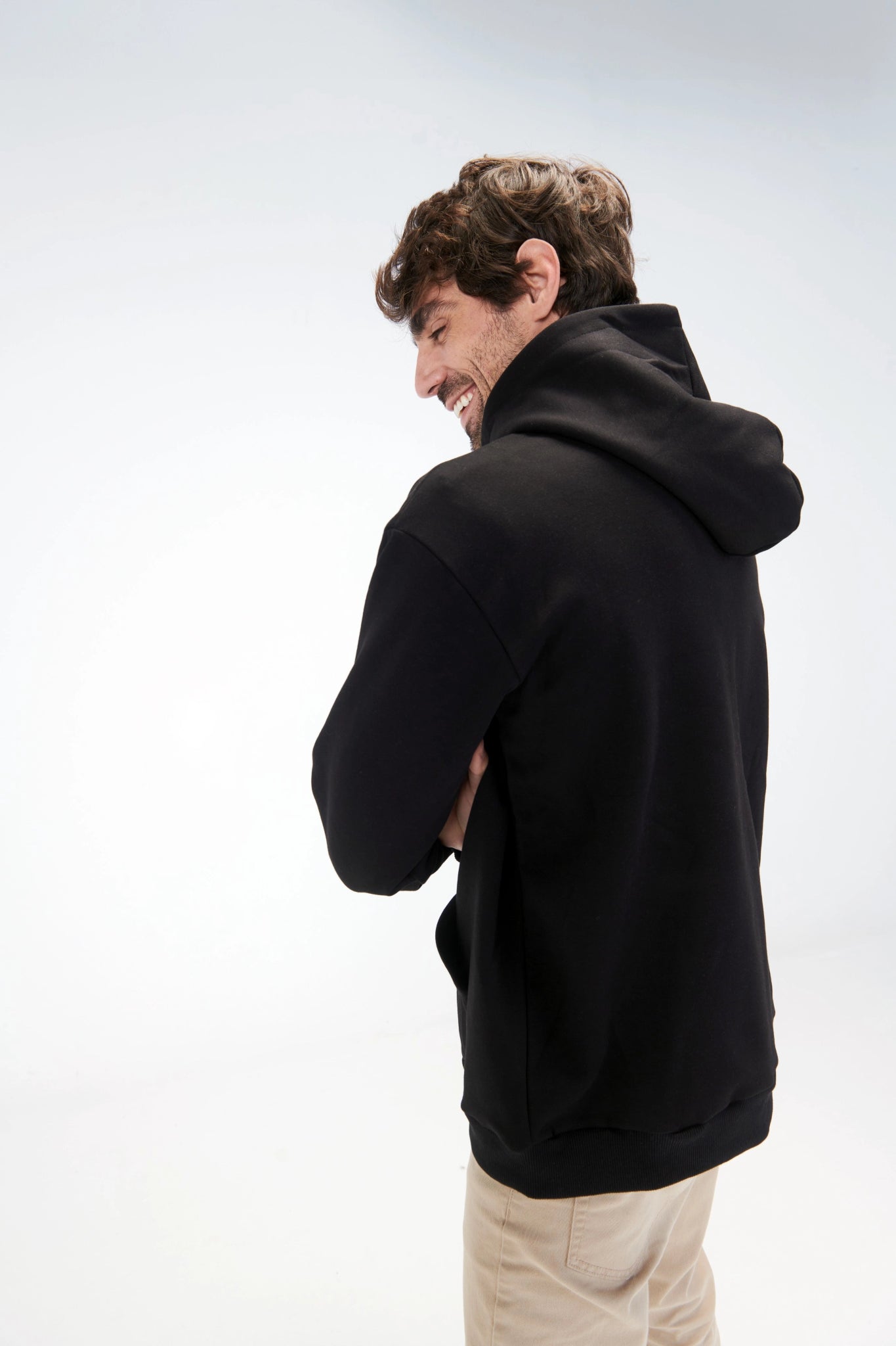 Carbon Black Hoodie - Men - Essentials Egypt