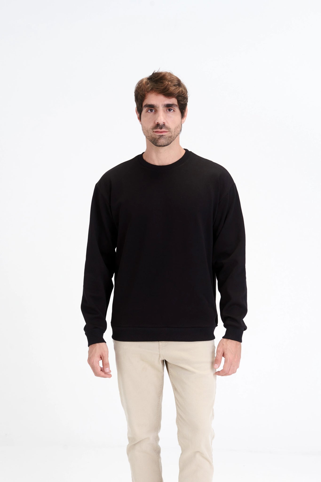 Carbon Black Sweatshirt - Men - Essentials Egypt