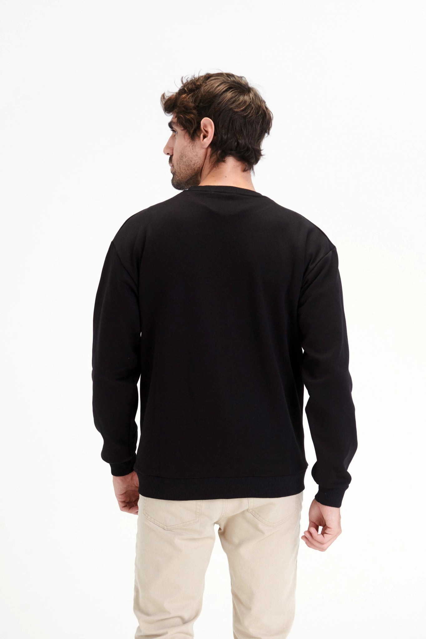 Carbon Black Sweatshirt - Men - Essentials Egypt