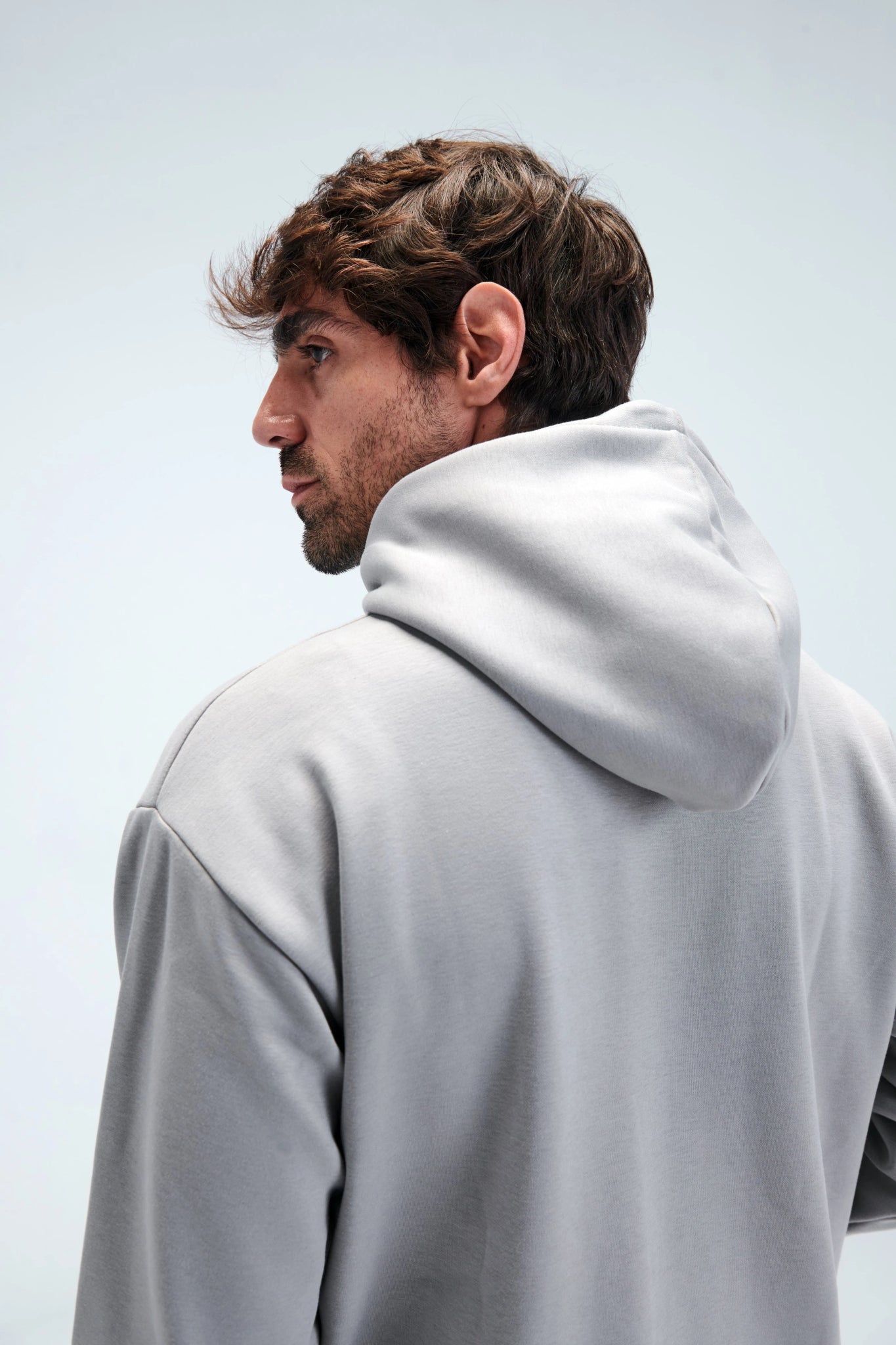 Cloud Grey Hoodie - Men - Essentials Egypt