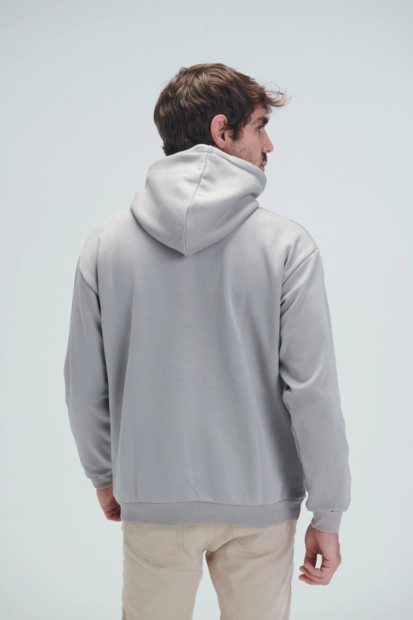 Cloud Grey Hoodie - Men - Essentials Egypt