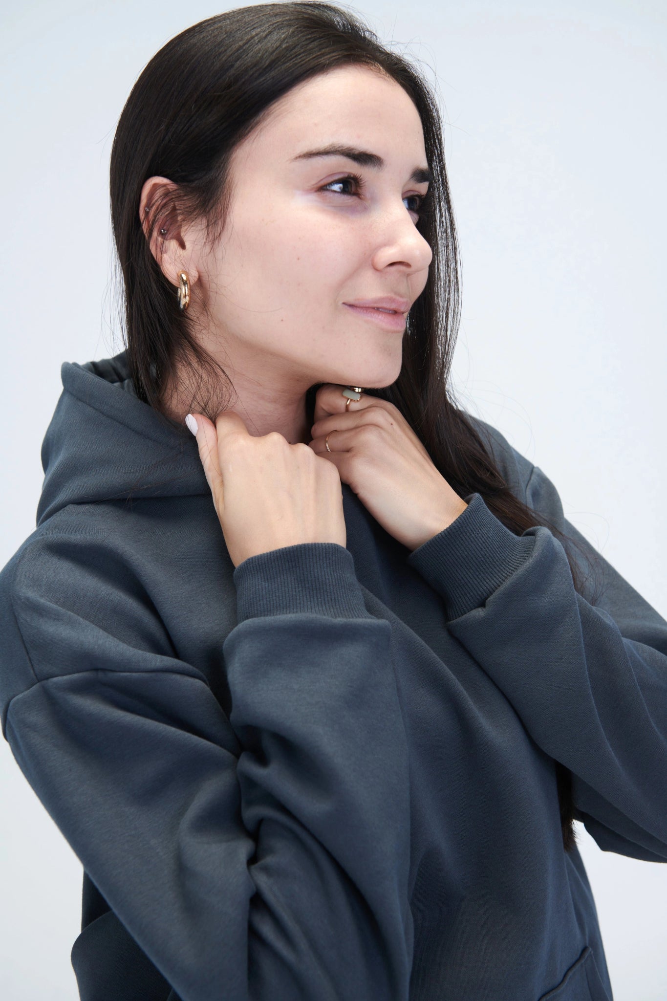 Concrete Hoodie - Women - Essentials Egypt