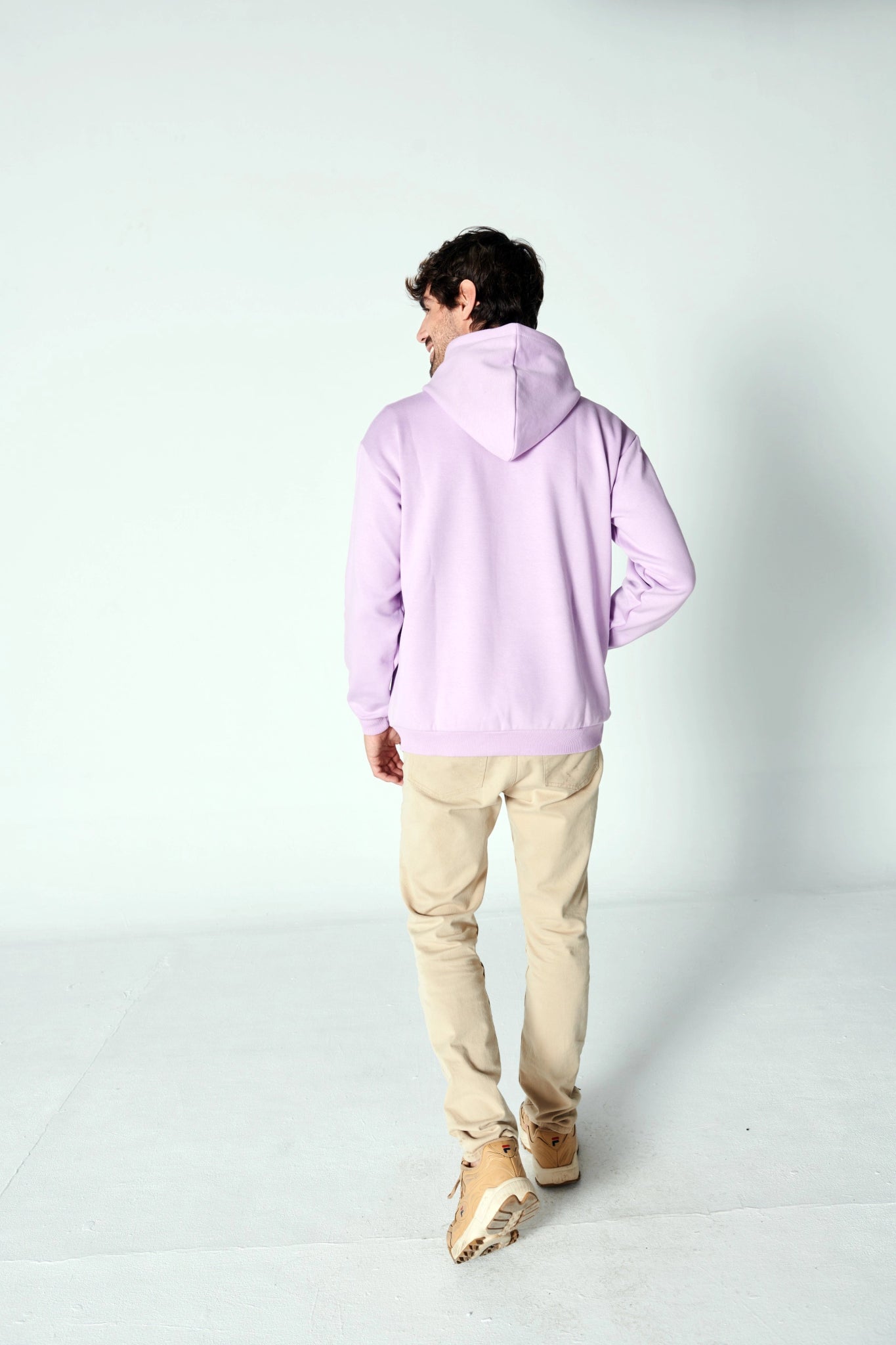 Minimal Mauve Hoodie - Men - Essentials Egypt