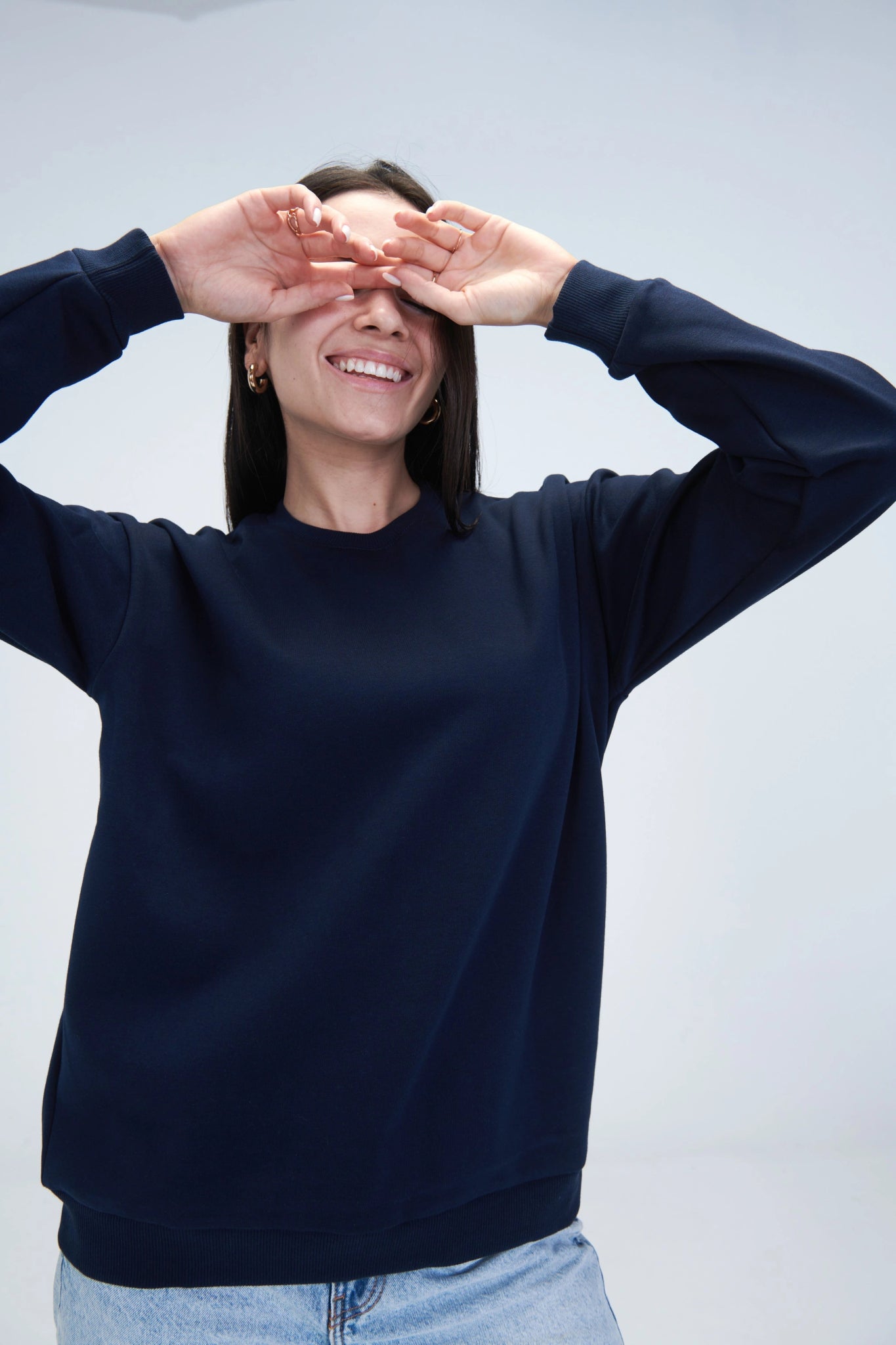 Paris Blue Sweatshirt - Women - Essentials Egypt