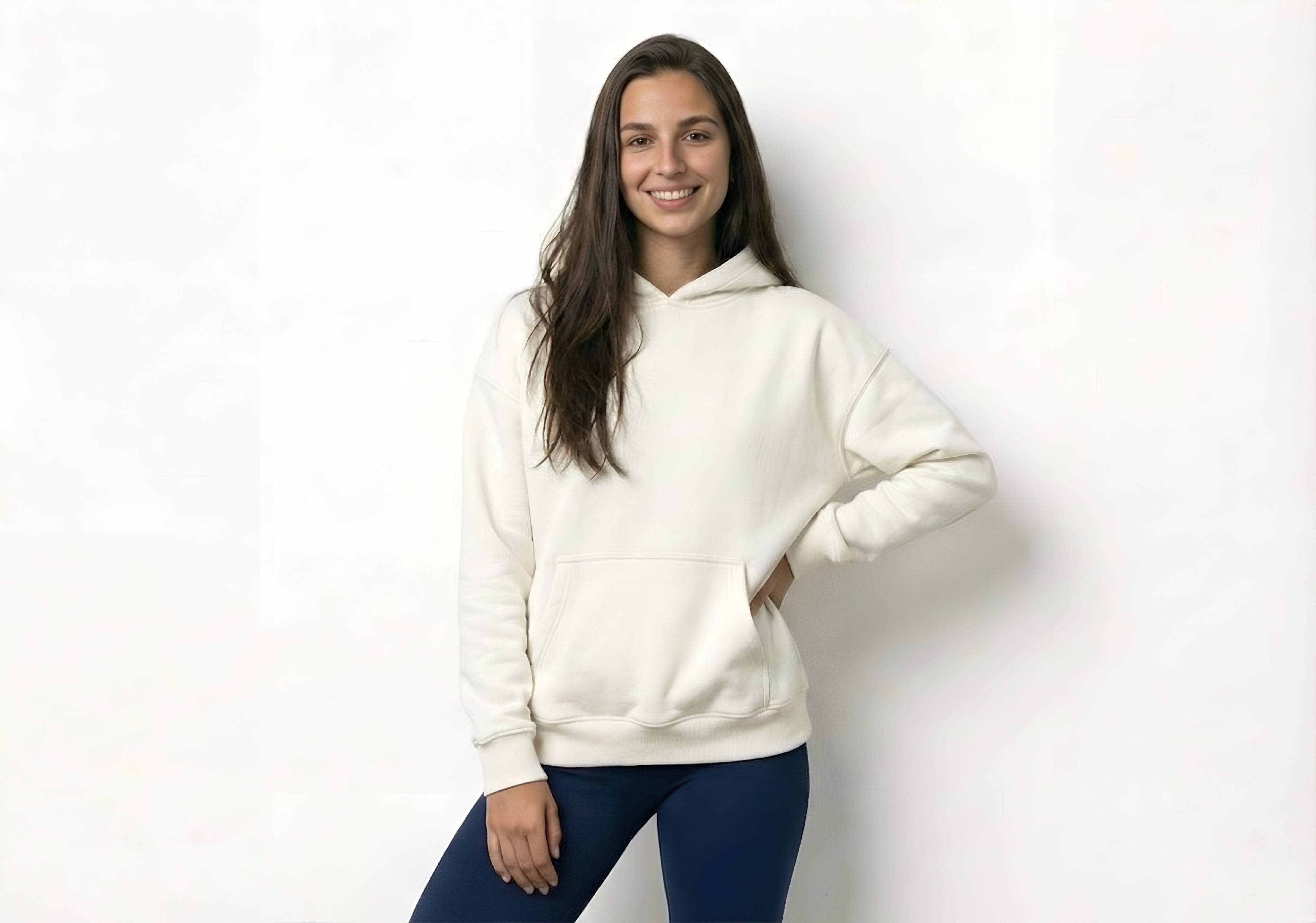 Ivory Hoodie - Women